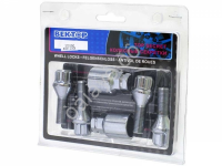 Болты секретные М12*1,25*28мм, конус, 2 ключа (Вектор)