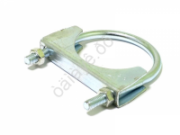 Хомут глушителя евро Ø66мм (Грузовой)1/75