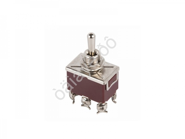 Тумблер 250V 15А (6c) (ON)-OFF-(ON) двухполюсный  (KN-223)  REXANT