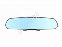 Зеркало накладное панорамное CИРИУС-300 Пс голубое 8077C-300S