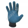 Перчатки прорезиненные с текстурой (серо-зеленые)  /12