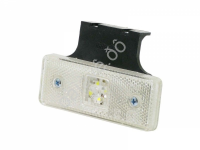 Указатель габаритов  2327Y 12/24v (белый) /1/10