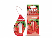 Освежитель воздуха "Аreon" подвесной гелевый LIQUID 5мл Клубника 17 /1/24