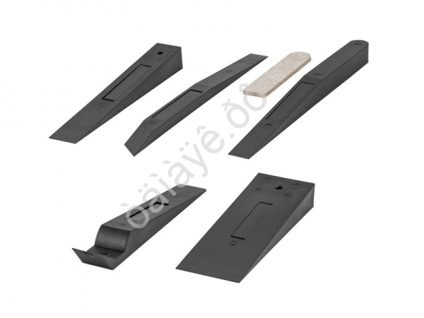 Набор инструментов для демонтажа внутренней обшивки салона автомобиля 5пр.(ДхШ: 250х20, 249х20, 231х Forsage