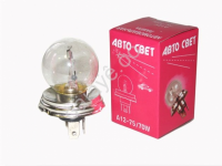 Лампа АВТОСВЕТ А 12-75/70 P45t (фарная) /10
