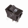 Выключатель клавишный 12V 35А (4с) ON-OFF  с синей LED подсветкой  (ASW-17D)  REXANT