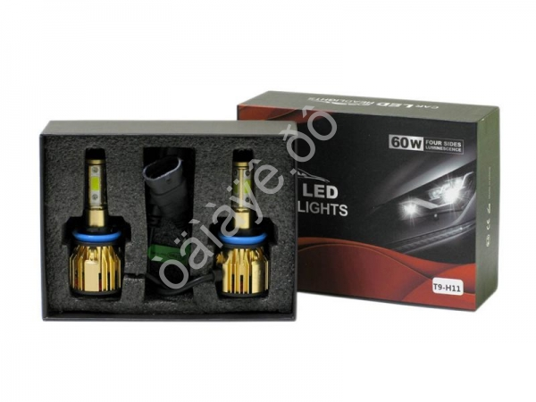 Светодиод 12-32V T9 H11 5000K Светодиод 12-32V T9 H11 5000K