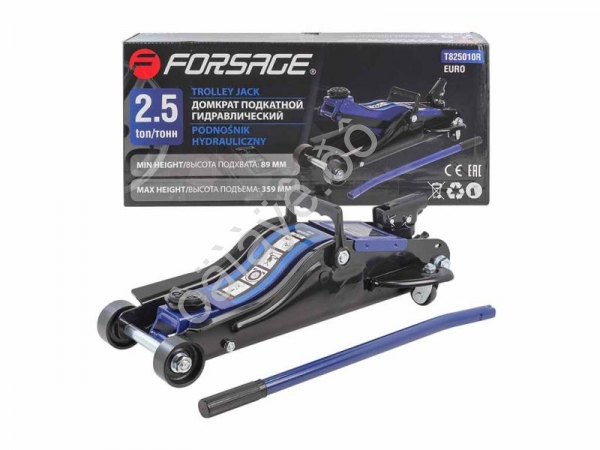 Домкрат подкатной гидравлический 2.5т 90-360мм Forsage