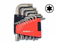 F5151 Набор угловых ключей TORX 15пред /1/10/20 F5151 Набор угловых ключей TORX 15пред /1/10/20