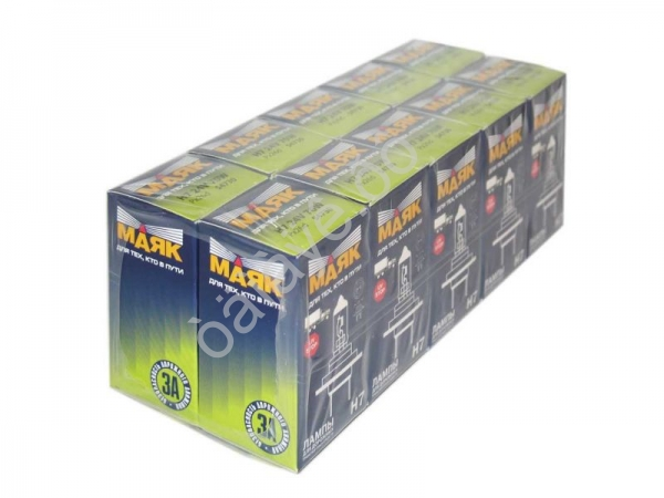 Лампа МАЯК Н7 24- 70 Px26d 1/10/100/400