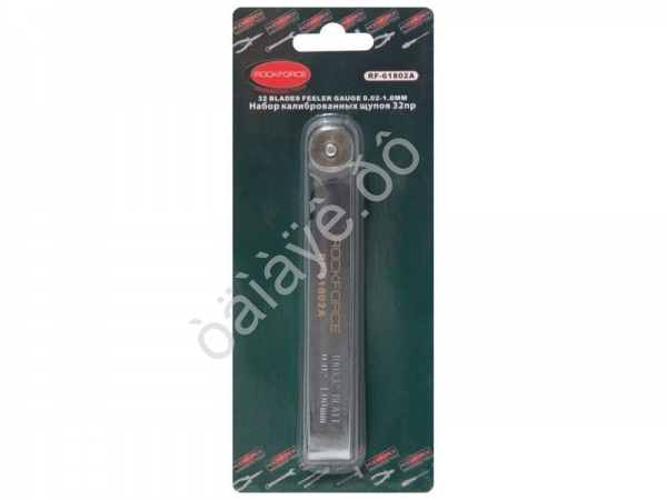 Щупы, набор 32пр. (0.02-1мм) RockFORCE