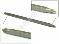 F122D12 1/4" Бита-позидрайв, двусторонняя PZ.1xPZ.2, L=165мм /10