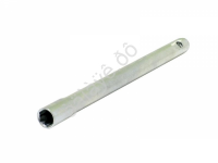 Ключ свечной трубка 16мм усиленный с резинкой, длина 270мм