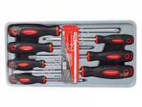 Набор отверток магнитных "Profi" S2, 7пр. (PH:1x80,2х100,3х150мм; SL:4x100, 5.5х125, 6.5х150, 8х175м FORCEKRAFT