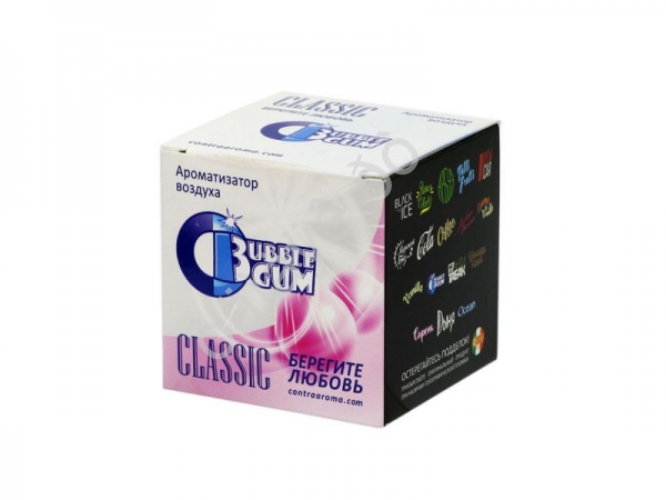 Освежитель воздуха  BK-13  Contra гель в банке "CLASSIC" (Babble Gam)