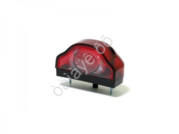 Фонарь подсветки номерного знака 2331R (красный) 1/6