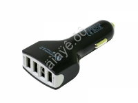 АЗУ в прикуриватель  4хUSB 4 гнезда  YY-008  (5v)