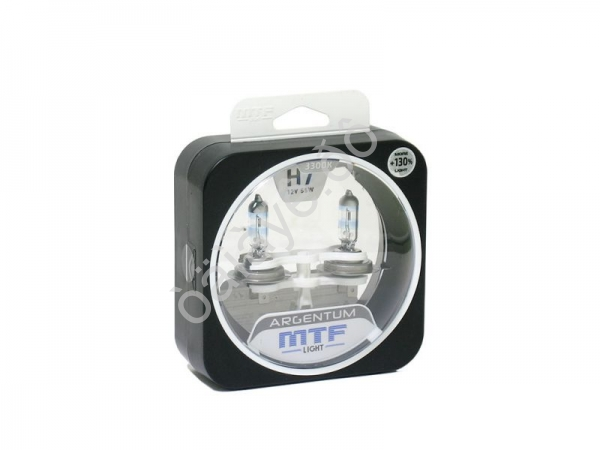 Набор ламп MTF H7 12V55W Argentum+130% 3300K (Корея) Набор ламп MTF H7 12V55W Argentum+130% 3300K (Корея)
