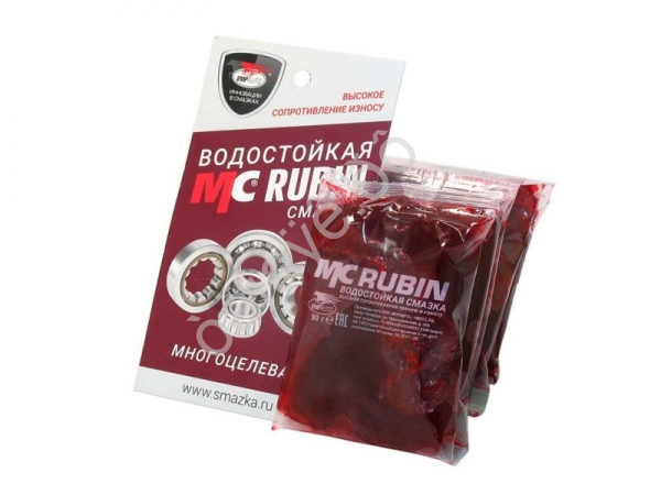 Смазка МС-1520 RUBIN, 90г стик-пакеты на топере /5/100