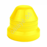 Колпачок колесный на ГАЙКУ для а/м Газель NEXT, Желтый МК-КО-76