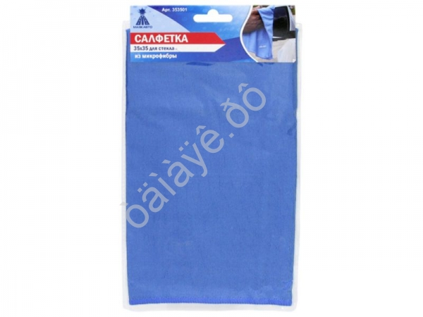 Салфетка Микрофибра 35*35 для стекла МАЯКАВТО™1/200_