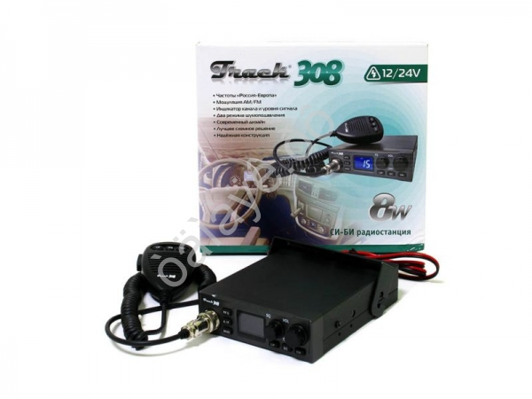 Рация Си-Би  TRACK 308  (12/24v)