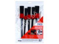 Набор щеток для детейлинга автомобиля, 5 шт ЕРМАК