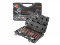 Набор бит с битодержателями "Premium", 40пр. (10мм)(75/30мм: T20-T55,H4-H12,M5-M12) в пластиковом ке Forsage