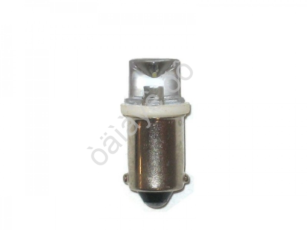 Светодиод 12V T 8 BA9S CONE WHITE "Маяк" /10