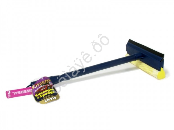 Щетка для мытья  поролоновая с водосгоном СА-910  /1/50