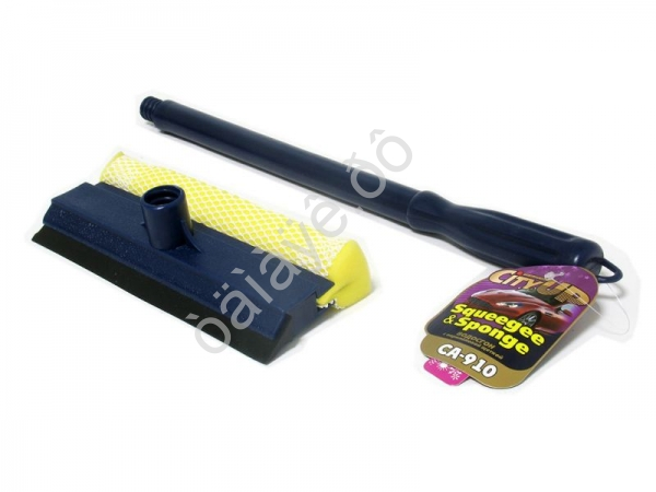 Щетка для мытья  поролоновая с водосгоном СА-910  /1/50