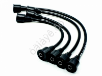 Комплект высоковольтных проводов для а/м ГАЗ типа «Волга», «Газель», «Соболь», «Баргузин» и «УАЗ» с двигателем ЗМЗ-406 без наконечника. Маяк AVV-016