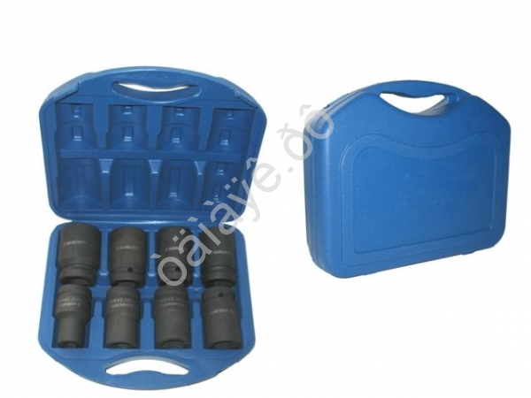 Набор головок ударных  1" 8пр. (19,24,27,30,32,33,36,41мм) МАЯКАВТО ™ 1/4_