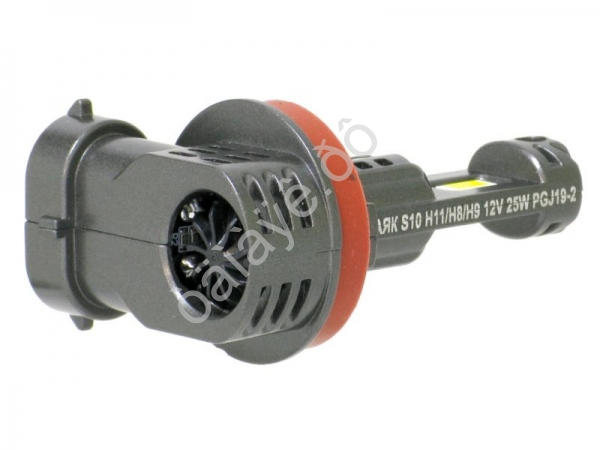 Светодиод 12V S10/10-18/H8/H9/H11/H16 25W 2500Lm 4300K МАЯК