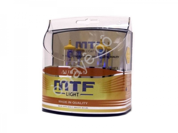 Набор ламп MTF H4 12V60/55W Aurum 3000K (Корея)