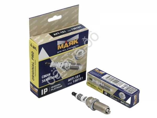 Свечи зажигания (1637) для а/м Hyundai Santa Fe, KIA Carnival Magentis 2.7i V6 05 IP IRIDIUM+PLATINU