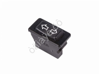 Переключатель (стеклоподъемника) клавишный 12V 20А (5с) (ON)-OFF-(ON) черный (ASW-01) REXANT