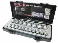 F4194 Набор торц. головок1/2" 6гр.с 5/16"до 1-1/4" /6