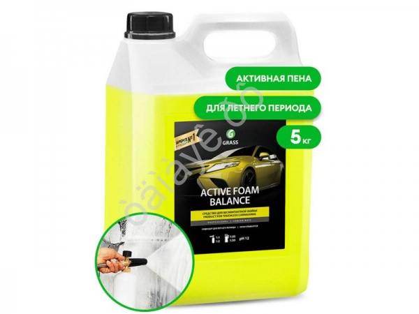 Автошампунь, активная пена Active Foam Balance 5 кг. GRASS /1/4 Автошампунь, активная пена Active Foam Balance 5 кг. GRASS /1/4