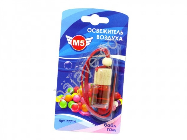 Освежитель воздуха "MТ" - Бабл Гам дерев. бочонок 1/70