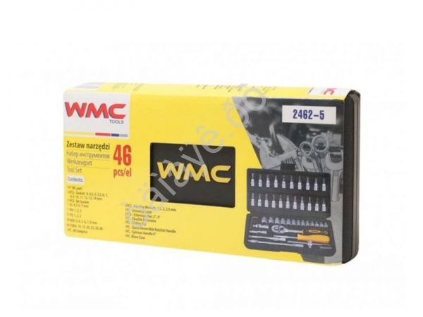Набор инструментов 46пр. 1/4" WMC Tools Набор инструментов 46пр. 1/4" WMC Tools