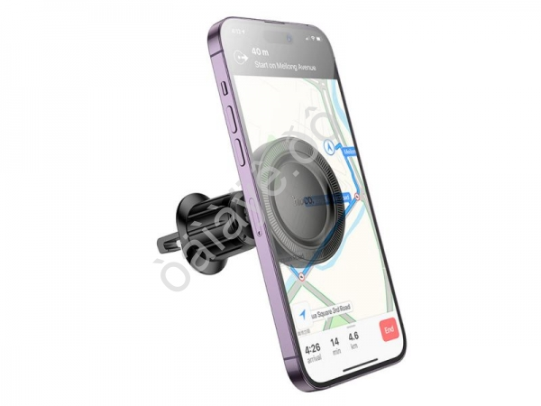 Держатель телефона магнитный на панель, черный HOCO H56 Держатель телефона магнитный на панель, черный HOCO H56