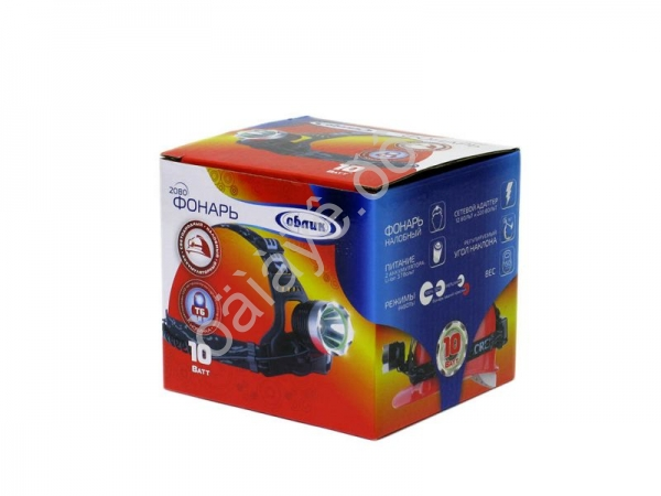 Фонарь на голову ОБЛИК 2080  - 10W 1/20