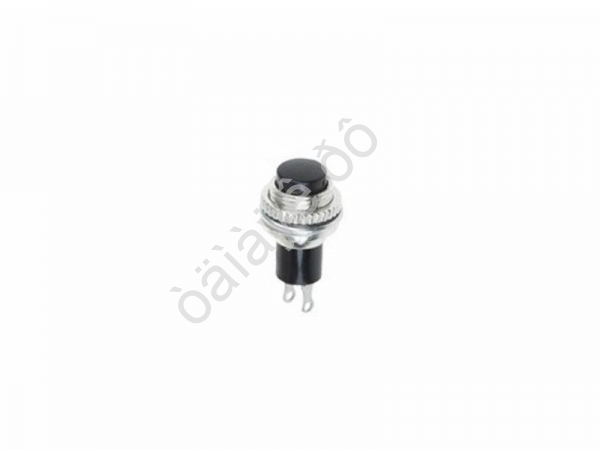 Кнопка 220v 2A (2c) (ON)-OFF Ø10,2 металл черная Mini/10 Кнопка 220v 2A (2c) (ON)-OFF Ø10,2 металл черная Mini/10