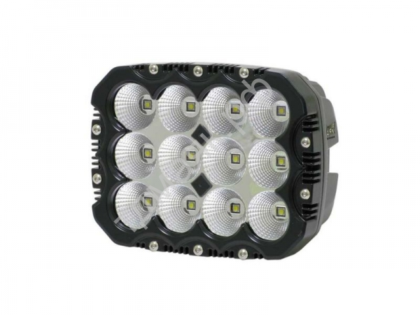 Фара светодиод. дополнит.  12SMD 120W 10800LM 9-30V (FLOOD) WHITE (147х167x80)