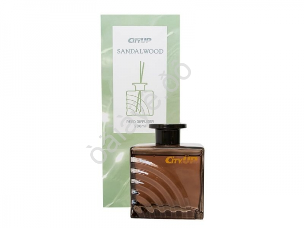 Освежитель воздуха ароматический диффузор 200 мл. СА-365 SANDALWOOD /1/12