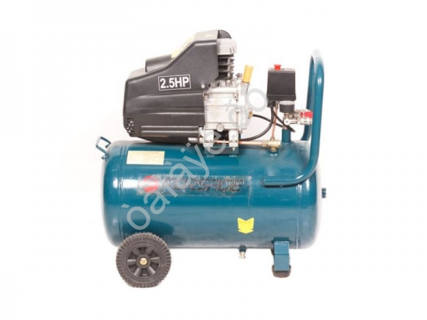 Компрессор  50л поршневой с прямым приводом (1.86кВт, ресивер 50л, 180л/м, 220В,вес 25 кг) Forsage