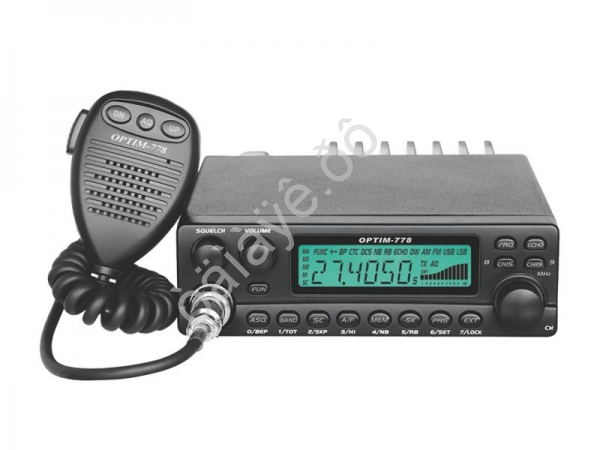 Рация OPTIM-778 СВ р/с авто. VFO, AM/FM, 4Вт, 40 каналов Рация OPTIM-778 СВ р/с авто. VFO, AM/FM, 4Вт, 40 каналов