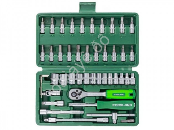 Набор инструментов 46 пр. Forsland Набор инструментов 46 пр. Forsland