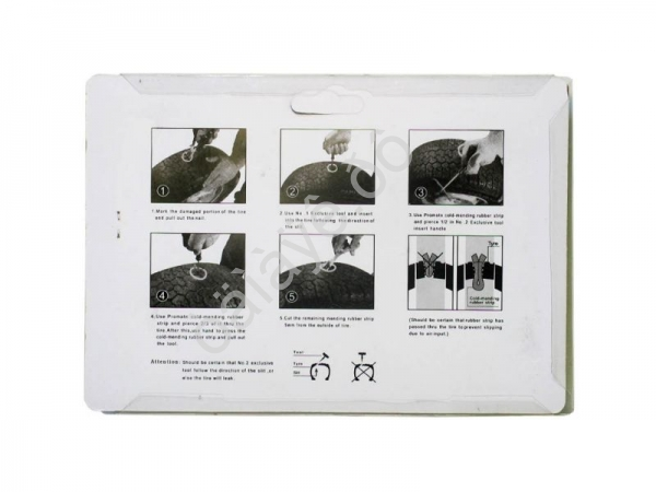 Комплект для ремонта шин 8 предм. М5 1/120_